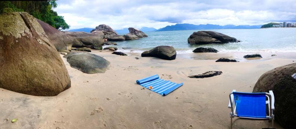 Lindo Duplex Pe Na Areia Com Praia Privativa カラグァタトゥバ エクステリア 写真